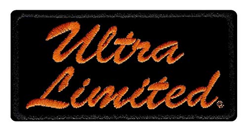 Harley-Davidson Embroidered Ultra Limited Emblem Patch, SM - 4 x 2 in. EM1061642