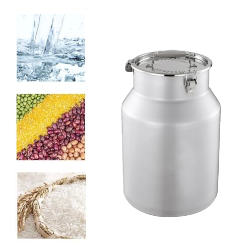 Pot à lait de pays en acier robuste 7L au design rétro durable