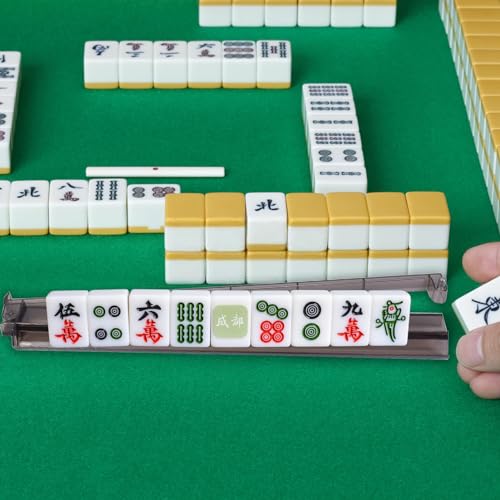 Combo 4 Soportes y Empujadores para Mahjong Acrílico Multicolor miniatura 3
