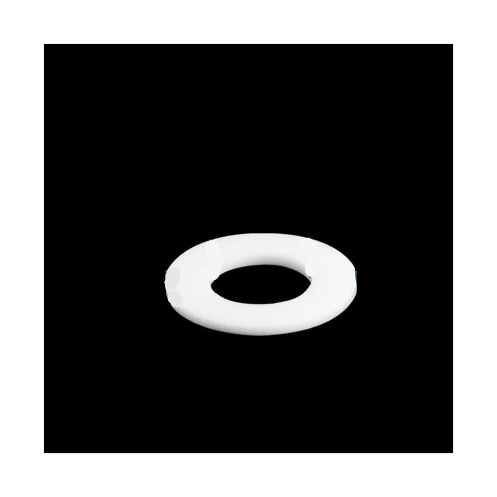 Podkładki płaskie PTFE, Białe uszczelki PTFE Podkładka płaska Uszczelka typu O Grubość 3 mm DN15 do DN200(159x212x3mm)