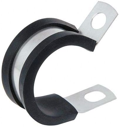 Clamp,Cushioned,EPDM,Dia. 1 1/4,PK10