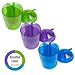 EZY DOSE Vitamin Organizer, 6 Large Compartments, 30-Day Vitamin and Medicine Storage, Keep Vitamins & Meds in Check, Easy to Use, Color May Vary, BPA Free.
