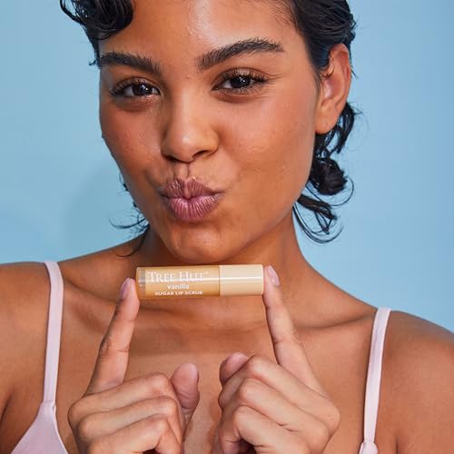 tree hut vanilla lip scrub stick nourish dry lips for a soft amp smooth feel gently exfoliate dead skin 12 oz