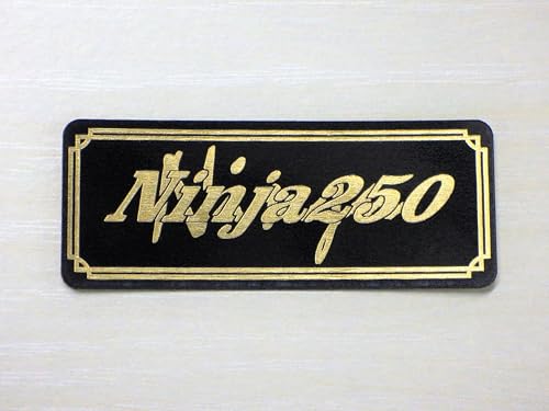 QE-18-3 Ninja250 ��/�� �I���W�i���X�e�b�J�[ �j���W��250 �X�N���[�� �J�X�^�� �O�� �^���N �X�C���O�A�[��