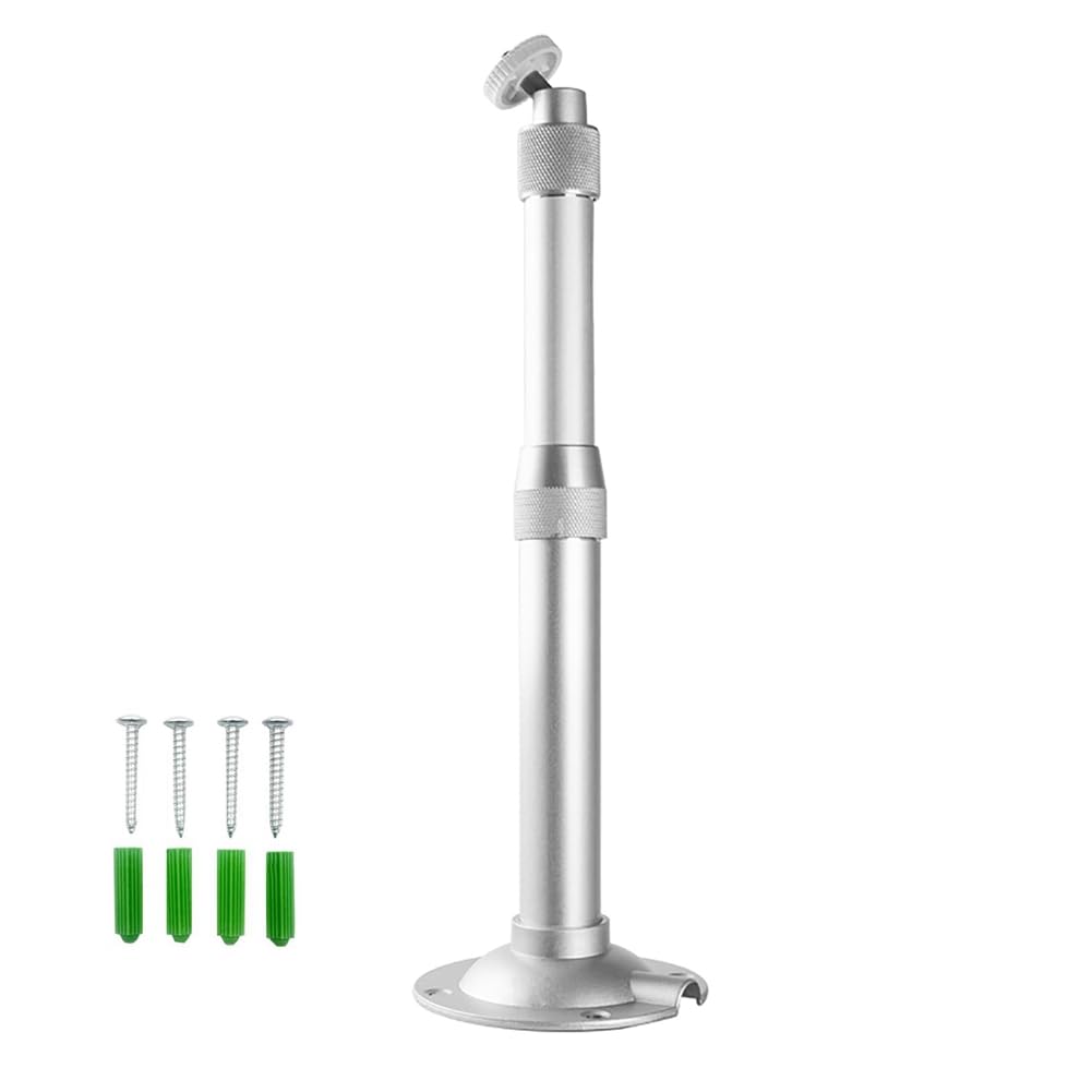 Teleskop-Projektorhalterung Aus Aluminium – Höhenverstellbar Von 47–80 Cm, Für Decke, Wand Oder Boden (Tragkraft Bis 6 Kg)