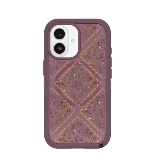 Image of OtterBox iPhone 17 Defender Series Pro XT Clear Case - Dusk Reverie - Purple - Tough, Rugged & Durable iPhone Case, Snaps on MagSafe