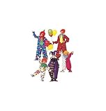McCall's M6142 Learn to Sew Adult and Teen Clown Costume Sewing Pattern, Sizes L-XL