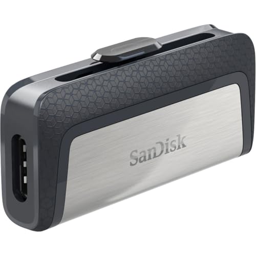 Sandisk Ultra Dual - USB Flash Drive - 64 GB - Cinza
