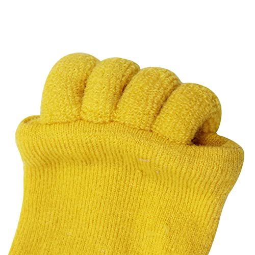 Image of AIBEARTY 1 Pair Yoga Sport Gym Five Toe Separator Socks
