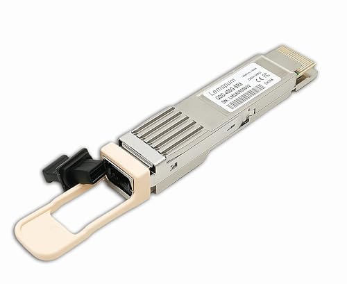 Lemspum QDD-400G-SR8 400Gb �}���`���[�h QSFP-DD 400GBASE-SR8 PAM4 850nm 100m DOM MPO-16/APC MMF ���g�����V�[�o�[���W���[���A2 x 200G-SR4 ����� 8 x 50G
