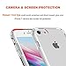 ANHONG iPhone SE2 2020/7 / 8 Case, iPhone SE 2020/7 / 8 Case with Shock Absorption Bumper Protective Heavy Duty Case for iPhone SE2 2020/7 / 8 - Crystal Clear