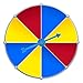 CHENGU 25 Pieces Game Spinner Arrow 4 Inch Plastic Spinners for Classroom Board Christmas Eve Game Party School Home Using