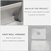 Men Urinal Stainless Steel Urinal Wall-Mounted Urinal Trough, Bathroom Toilet Urine Diverter 100CM Lengthened Urinal, Commercial Mens Adult Urinal, Male Sanitary Ware Public Toilet Urinal