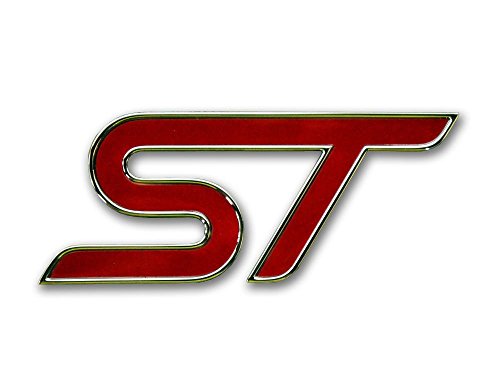 NEW OEM 2013 Ford Focus St Tailgate Emblem or Badge Logo - Red