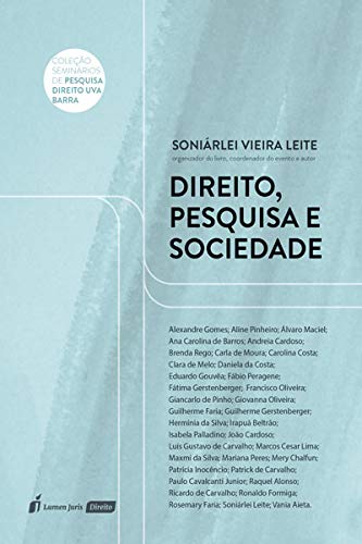 Direito, Pesquisa E Sociedade - 2020 - Soniárlei Vieira Leite