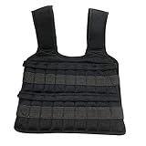 FGDSA Gewichtsweste Herren Damen Kraftsportsysteme Gewichtsweste Komfortabel Unterhemd Gewichtsweste für Fitness zum Laufen Workout Cardio Walking (Color : Black Size : 11Lb) Indoor oder Outdoor