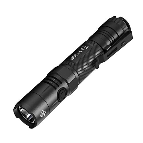 Nitecore MH10 V2 Type-C Rechargeable Flashlight 1200 Lumens - Includes a 21700 battery & Eco-Sensa Type-C USB cable