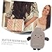 GOOHOCHY Adorable Cartoon Hot Water Bag Injection Warm Bag for Cramps and Muscle Soft Stylish Design for Home and Travel