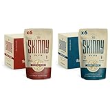 It’s Skinny Fettuccine and Angel Hair Bundle — Healthy, Low-Carb, Low Calorie Konjac Pasta — Fully Cooked and Ready to Eat Shirataki Noodles — Keto, Gluten Free, Vegan, and Paleo-Friendly (12-Pack)