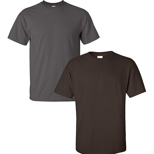 Gildan Men's Ultra Cotton T-Shirt, Style G2000, 2-Pack