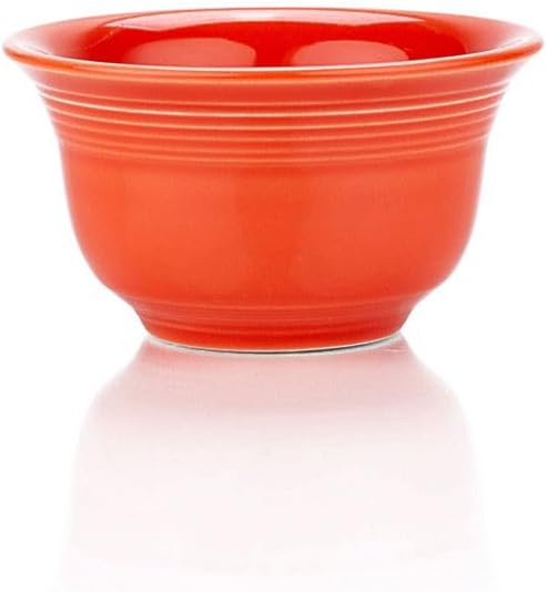 Fiesta Bouillon Bowl, 6-3/4-Ounce, Poppy