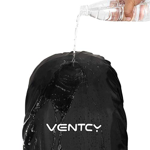 35L Hiking Backpack Trekking Backpack Unisex Outdoor Rucksack Multipurpose Daypack with Rain Cover Blue