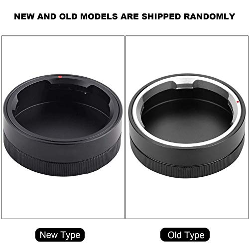 Yoidesu For Leica M Lenses Cover Camera Lens Accessories For Leica M Lens Cap For Leica M Mount Lens Professional Metal Rear Lens Cap For Leica M Mount Camera Lens (Black) #TOP7