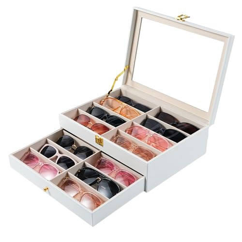 Organiseur de lunettes de soleil sur votre coiffeuse pour sublimer votre dressing