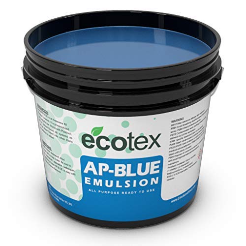 Ecotex AP Blue All Purpose Ready to Use Screen Printing Emulsion Gallon