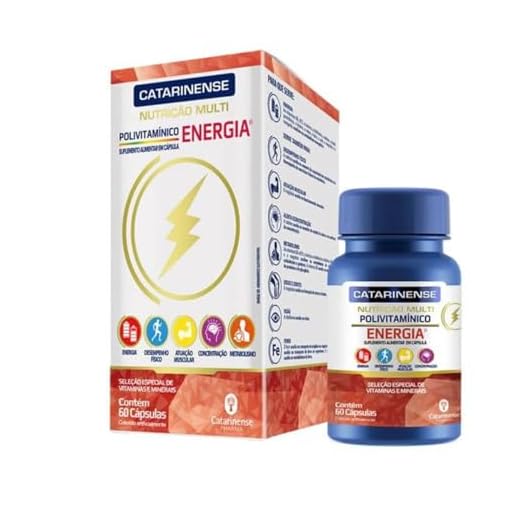 Catarinense Polivitamínico Energia Cat Multi 60 Cps