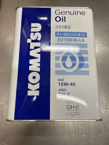 Amazon.co.jp: コマツ ディーゼルエンジンオイル EO15W40-LA DH-2 4L