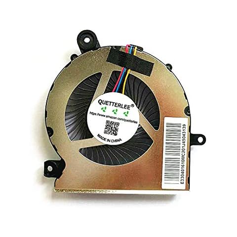 QUETTERLEE Replacement New GPU Cooling Fan for MSI GF65 Thin GF65 Thin 9SD-004 GF65 Thin 9SEXR-250 GF65 Thin 9SD-252 GF65 Thin 9SEXR-249 GF65 Thin 9SD-251 9SE-013 Series PAAD06015SL N433 GPU Fan Cover