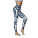 Produktbild Damen Leggings Yoga Training Hosen Jumpsuits Leggings Shorts Dessous Mit Handytasche UltradüNn Schnelltrocknend Fitness Trainieren Leggings Women 40 Blau,L(Training Laufende Leggings)