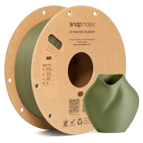 Image of Snapmaker Matte PLA Filament 1.75mm,3D Printer Filament 1kg(2.2lbs)