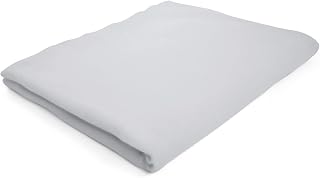 Lençol de Berço Desmontável Mami Bichus Liso, Papi, Cinza, 1.0Mx80cm e 5cm
