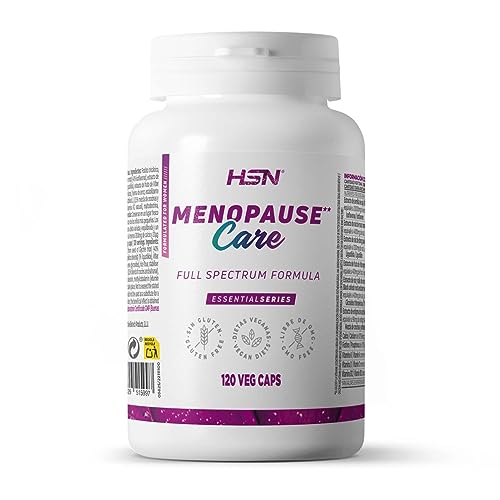 HSN Cuidado durante la Menopausia - Menopause Care | 120 Cápsulas Vegetales | Equilibrio Hormonal,...