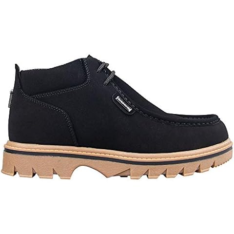 Lugz Men's Black/Gum Fringe Chukka Boot Cover