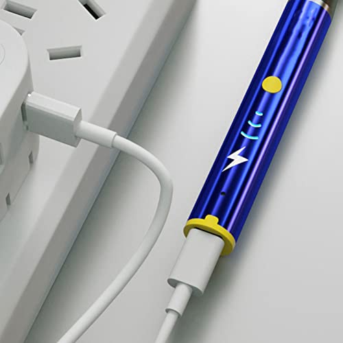 Oumefar Stylo de Gravure électrique Rechargeable par USB, Mini Ponceuse à Faible Bruit avec 9 Têtes de Meulage pour le Meulage de Puces IC et la Découpe de Carte Mère – vue 5