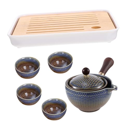 Juego de té de cerámica portátil y elegante, el obsequio especial perfecto para fechas señaladas 2