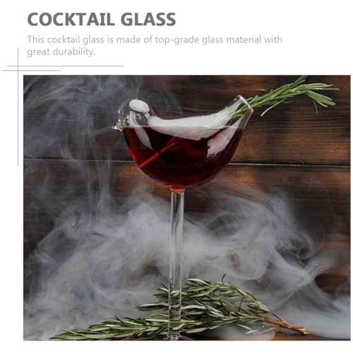 Verres à vin chic en forme d'oiseau pour célébration et mariage - 5