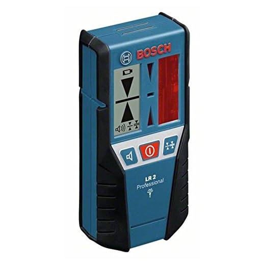 Bosch Professional LR 2 - Receptor para nivel láser (alcance 50m, en caja)