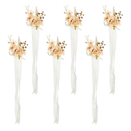 Morain bouquet mariée champagne aux finitions haute couture - 2