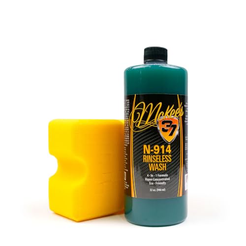 McKees-37-N-914-Rinseless-Wash-V2Big-Gold-Sponge-Combo-Pack-4-in-1-No-Rinse-Car-Wash McKee's 37 N-914 Rinseless Wash V2/Big Gold Sponge Combo Pack (4-in-1 No Rinse Car Wash) - Image 1