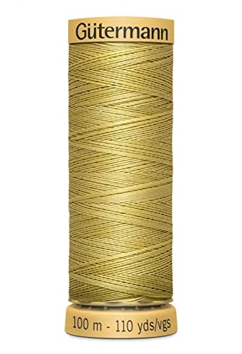 Gutermann Natural Cotton Sewing Thread 100m 638 - cada uno miniatura 1