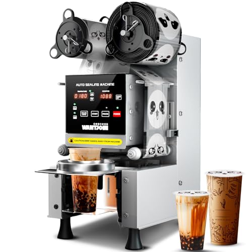WantJoin Full Automatic Electric Boba Sealing Machine