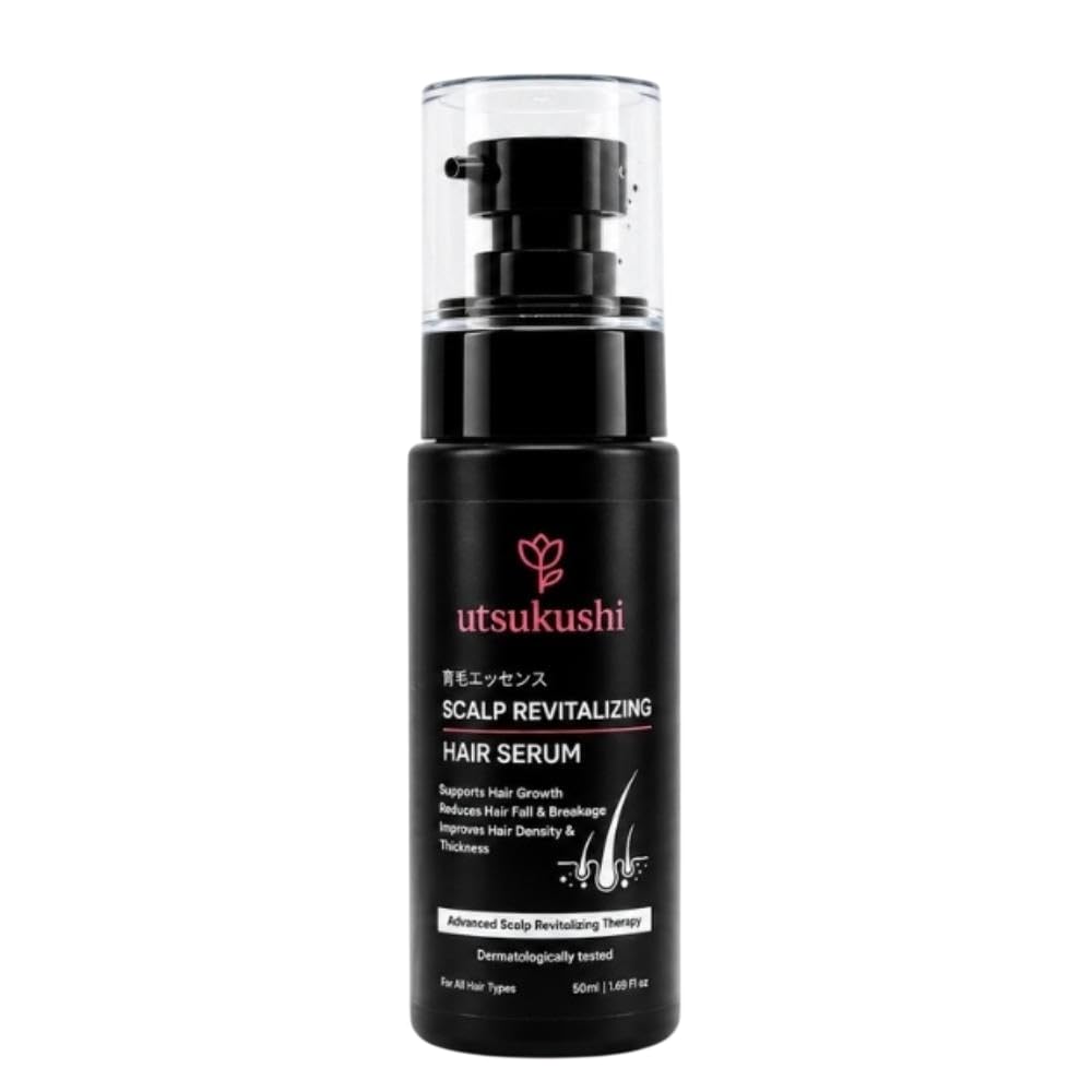 Rice Water Hair Growth Serum | Korean Inspired Ingredients Scalp Care Treatment | Lightweight Nourishing Formula | Quick Absorption Hair Strengthening Solution | 50g-image-40