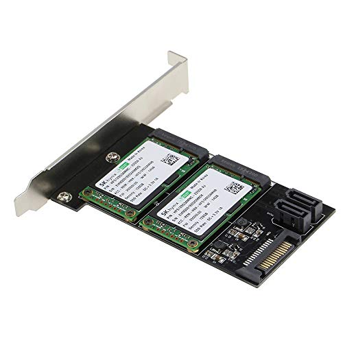 Sedna - Pci/Pcie Mounting Adapter For Dual Msata Ssd (Sata Iii) #TOP4