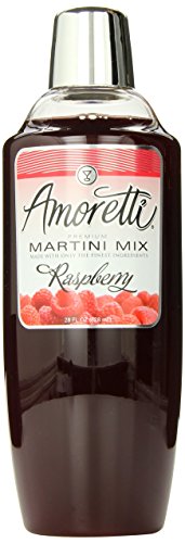 Amoretti Premium Martini Cocktail Mix, Raspberry, 28 Ounce