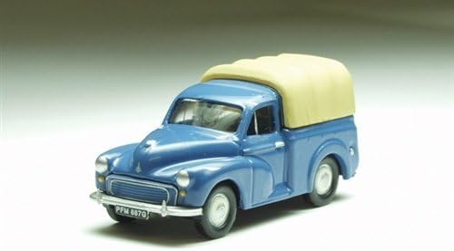Morris Minor Pick Up Blue With Rear Cover by Pocketbond