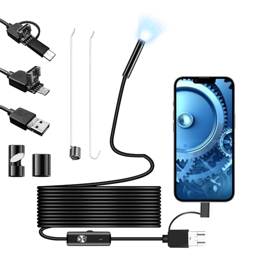 USB Endoscope Inspection Camera with LED Light for Android